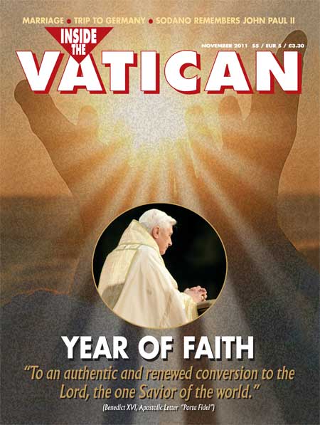 Cover November issue 2011 Year of Faith