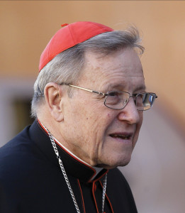 Cardinal Kasper. 