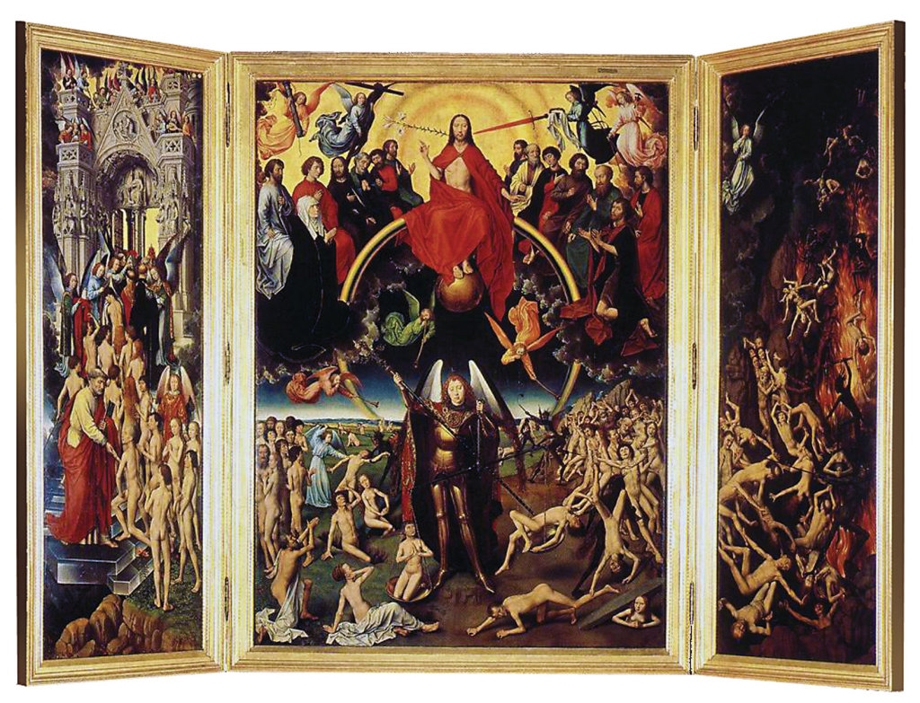 The Last Judgement, Memling's masterpiece still waiting to go to Italy.