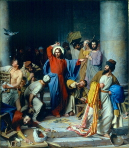 jesus and the money changers