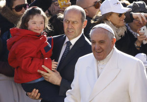 Lt. Col. Christoph Graf, 53, the new commander of the Swiss Guard, at the Vatican on December 25, 2014.