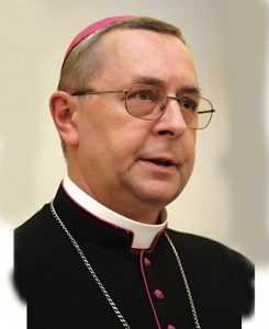 Archbishop Stanislaw G_decki, president of the Polish Bishops
