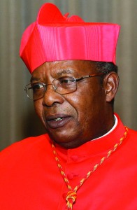 24.11.2007 Vaticano. Visite di Cortesia ai nuovi Cardinali. Card. John Njue, Arcivescovo di Nairobi (Kenya).