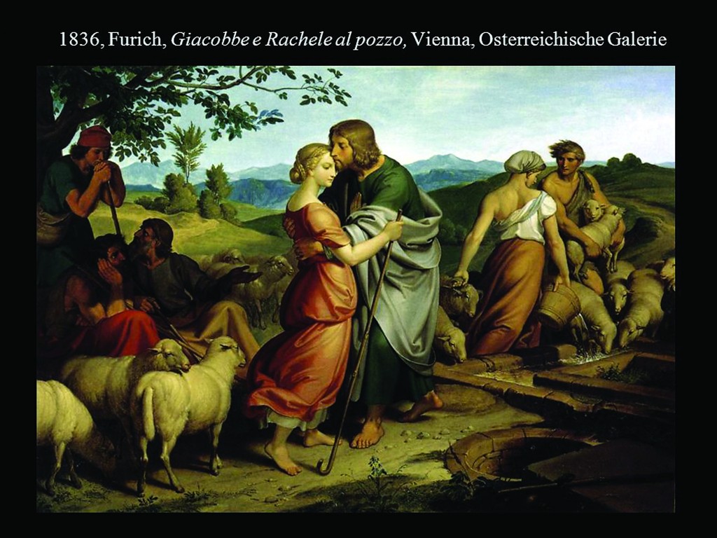 1836, Furich, Giacobbe e Rachele al pozzo, Vienna, Osterreichische Galerie