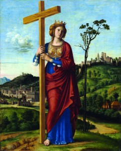 Cima da Conegliano (Italian, c. 1459 - 1517 or 1518 ), Saint Helena, c. 1495, oil on panel, Samuel H. Kress Collection