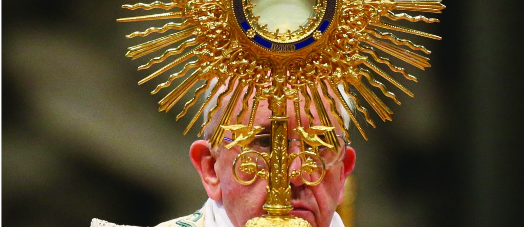 2.06.2013 Basilica Vaticana. Adorazione Eucaristica in contemporanea mondiale presieduta dal Santo Padre Francesco.