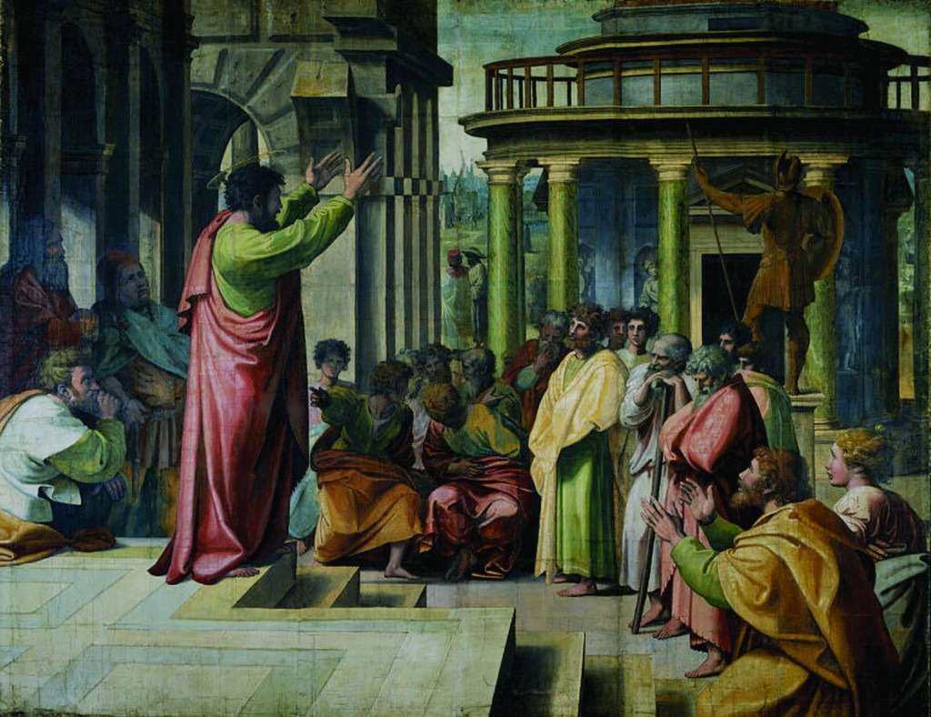 predica san paolo AREOPAGO ATENE
