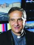 Msgr. Dario Vigano, director of the Vatican Television Center, will head the new Secretariat for Communications, whose aim is to coordinate and streamline the Holy See's multiple communications outlets. He is pictured in a 2013 photo. (CNS photo/Paul Haring) See POPE-COMMUNICATIONS June 29, 2015.