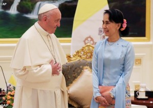 Pope in Myanmar