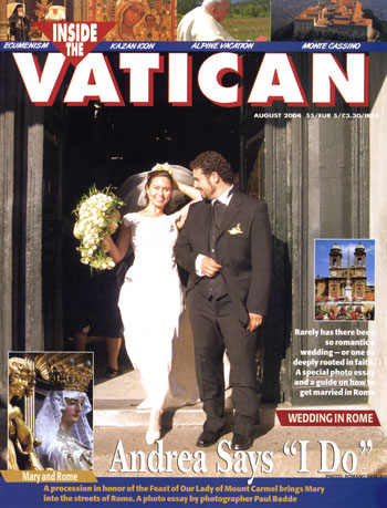 Inside the Vatican magazine August 2004 issue