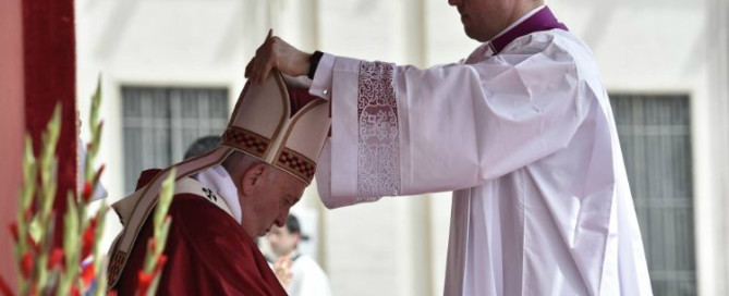 Pope Francis celebrates Holy Mass on the feast of Pentecost (Vatican Media )