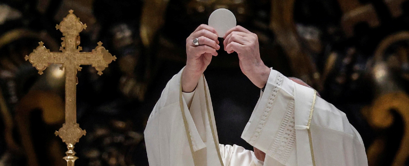 Pope Francis: May our Eucharistic celebrations transform the world