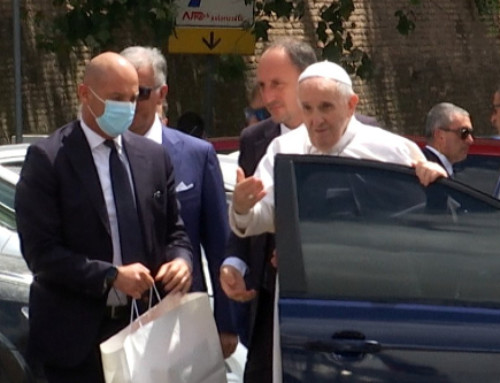 Pope Francis released from hospital returns to Vatican