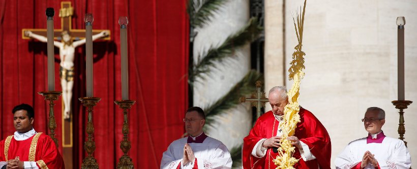 Pope at Palm Sunday Mass: With Jesus, it is never too late