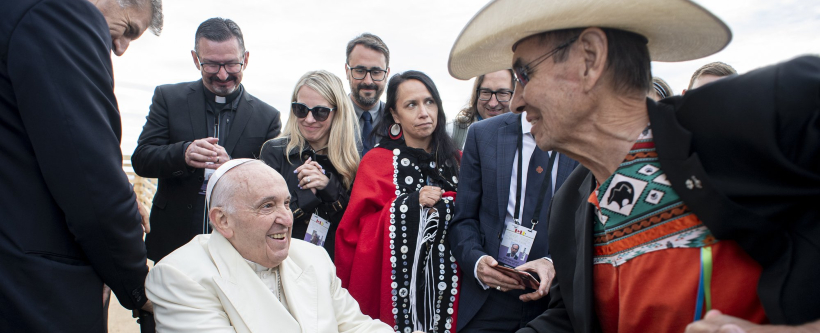 Pope at Audience: Canada, a penitential visit ‘like no other’